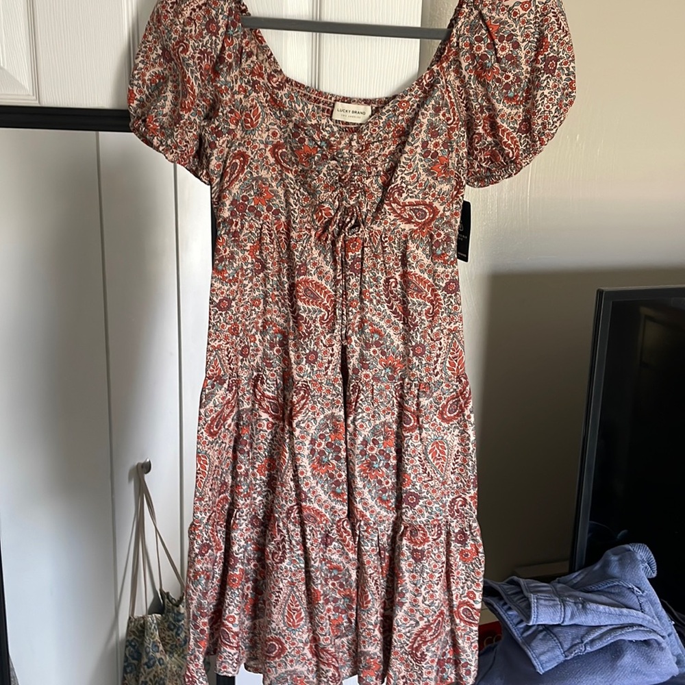 Lucky Brand Paisley Dress